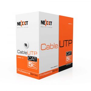 Bobina cable UTP Nexxt -Cat6- 305 m RJ-45 - Gris - 4Pares 24AWG Interior