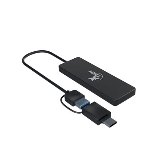 Hub Xtech 4 puertos - USB 3.0 XTC-390
