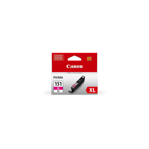 Cartucho Canon Magenta (CLI-151XL) PIXMA iP7210, iP8710, iX6810, MG5410, MG5510, MG5610, MG6310, MG6410, MG6610, MG7110, MG7510,