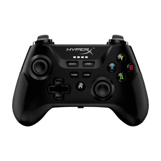 Control HyperX Clutch inalámbrico de videojuegos Bluetooth para PC, Android Color negro