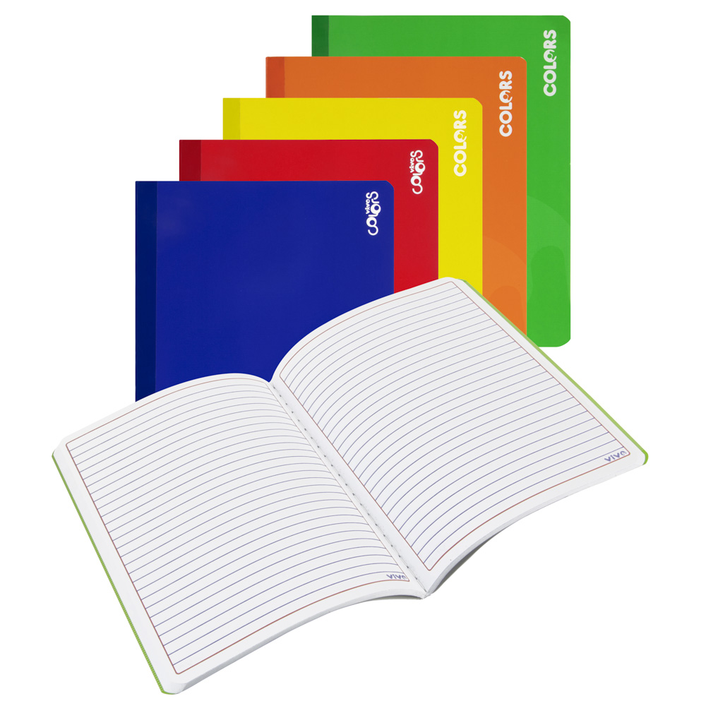CUADERNO COSIDO VIVO 100H. GRANDE 239985 RAYADO