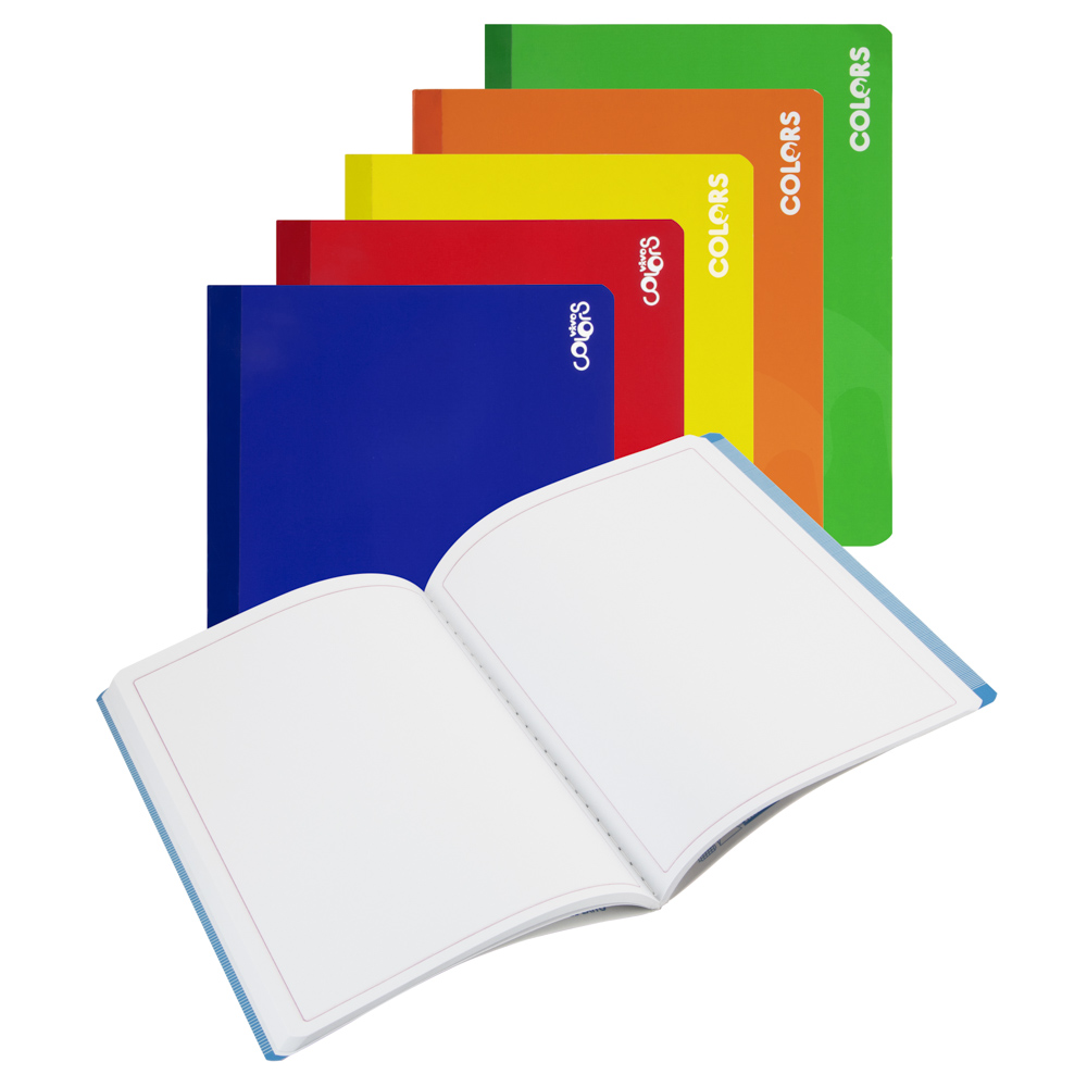 CUADERNO COSIDO VIVO 100H. GRANDE 239988 LISO