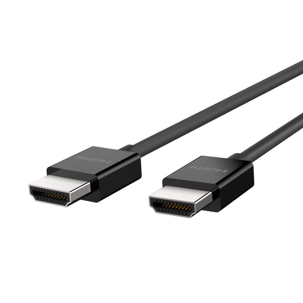 Cable HDMI Belkin Ultra High Speed - HDMI macho a HDMI macho - 2 m - blindado de dos capas - negro