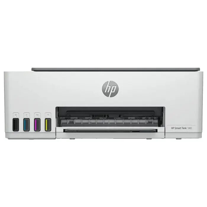 Impresora multifuncional HP Smart Tank 580 impresión a color conexión Wi-Fi y USB con copia y escaneo tanque de tinta recargable