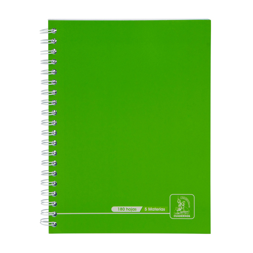 CUADERNO DOBLE ANILLO CONQUISTADOR 180H. 3057 RAY+CUAD. (30)