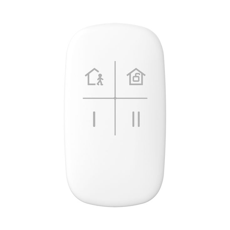 Control Remoto Para armado y desarmado Inalambrico para alarmas Hikvision - RF proximity key fob - Wireless 433 MHz