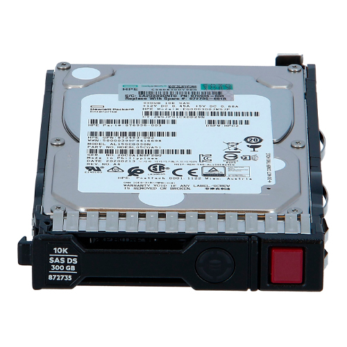 [872475-B21] Disco duro interno HPE Enterprise 300 GB - hot-swap - 2.5&quot; SFF - SAS 12Gb/s - 10000 rpm - con HPE SmartDrive carrier