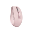 Mouse Logitech MX Anywhere 3S - Ratón - óptico - 6 botones - inalámbrico - Bluetooth - receptor de USB Logitech Logi Bolt - rosa