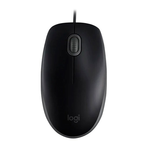 [910-006756] Logitech - Mouse - Wired - Black - M110 Silent