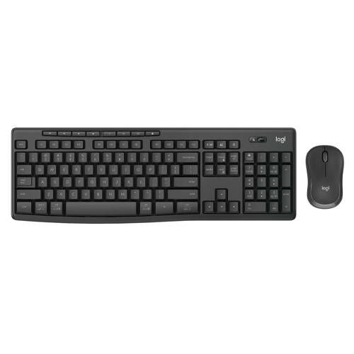 [920-012063] Combo set de teclado y mouse Logitech Inalámbrico - Graphite - MK370 Combo for Business Span