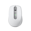 Mouse óptico Logitech MX Anywhere 3S - 6 botones - inalámbrico - Bluetooth - receptor de USB Logitech Logi Bolt - gris pálido