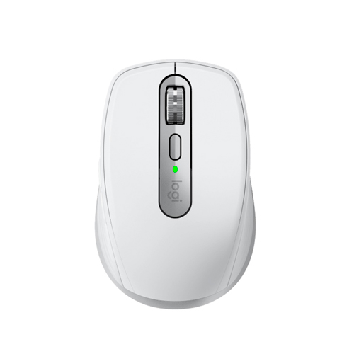 [910-006933] Mouse óptico Logitech MX Anywhere 3S - 6 botones - inalámbrico - Bluetooth - receptor de USB Logitech Logi Bolt - gris pálido