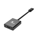 Xtech - Adaptador de video - USB Tipo C - HDMI - Negro - (m) to (f) XTC-541