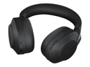 Jabra Evolve2 85 MS Stereo - Auricular - tamaño completo - Bluetooth - inalámbrico, cableado - cancelación de sonido activo - conector de 3,5 mm - aislamiento de ruido - negro - Certificado para Equipos de Microsoft