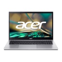 Laptop Acer A3 - 15" - Intel Core i7 I7-1255U - 8 GB - 512 GB SSD - Windows 11 Home - Silver - Español - 1 año de garantía