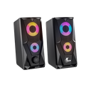 Xtech - bocinas - 2.0-channel - Negro - Gaming Con luces LED XTS-131