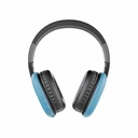 Klip Xtreme - KWH-010BL - Headphones - Para Home audio / Para Portable electronics / Para Professional audio / Para Cellular phone - Wireless - 25Hrs - Blue - BT