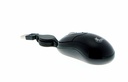 Mouse Xtech XTM-150 Cable Retráctil USB Óptico Color negro