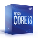 Procesador Intel Core i3-10100 Vel 3.6 GHz 4 núcleo s 8 hilos 6 MB caché LGA1200 Socket En Caja