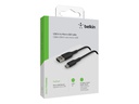 Cable Belkin USB a Micro-USB tipo B 1 mt Color Negro