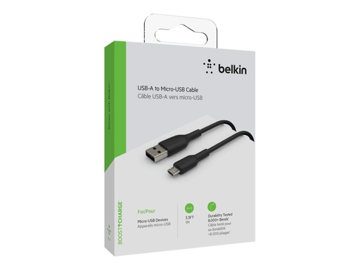 [CAB005bt1MBK] Cable Belkin - USB - 1 mt Negro 