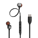 Auriculares intraaurales con micro JBL TUNE 310C - en oreja - cableado - USB-C - negro