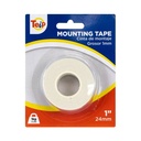 CINTA ADHESIVA TEIP MOUNTING 1"X1.5MT