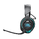 Auriculares JBL Quantum 910 Wireless - tamaño completo - Bluetooth/radiofrecuencia de 2,4 GHz - inalámbrico, cableado - cancelación de sonido activo - conector de 3,5 mm - negro