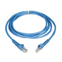 Cable Nexxt Patch Cord Cat5 2.1mt color azul