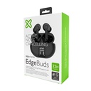 Klip Xtreme - True wireless earphones - Para Phone / Para Portable electronics / Para Tablet - Wireless - 22Hrs ANC Black