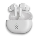 Klip Xtreme - auriculares inalámbricos - Para Phone / Para Portable electronics / Para Tablet - Wireless - 17Hrs IPX White