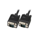 Cable VGA macho a VGA macho XTECH 1.8 Mts Color Negro