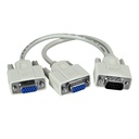 Cable Xtech  Spliter VGA a VGA VGA macho a hembra Color Blanco