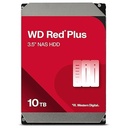 Western Digital WD Red Plus NAS Hard Drive - Internal hard drive - 10 TB - 3.5" - 7200 rpm - Serial ATA