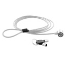 Candado/cable de seguridad para Laptop o Monitor  Xtech