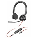 Poly Blackwire - 3325 - Headset - Wired - +3.5mm Plug +USB-C/A Adapter