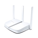 Mercusys MW305R - Enrutador inalámbrico conmutador de 4 puertos 2,4 GHz