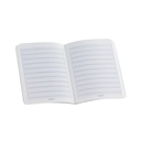 CUADERNO COSIDO VIVO 100H PEQUEÑO 239968 DOBLE LINEA