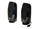 Bocinas Logitech S150 para PC conector USB 1.2 vatios  Color negro