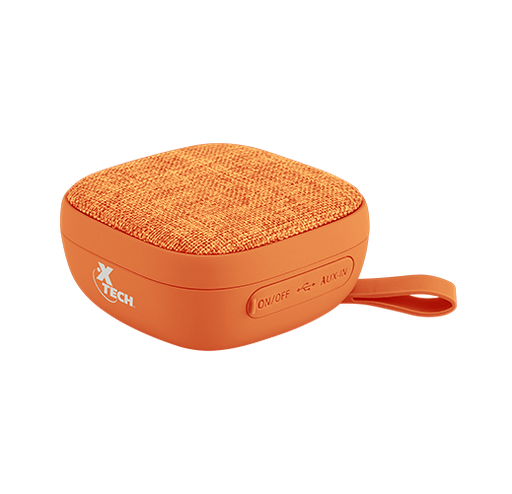 [XTS-600OR] Mini Parlante portátil con Bluetooth y Micrófono YES| Xtech