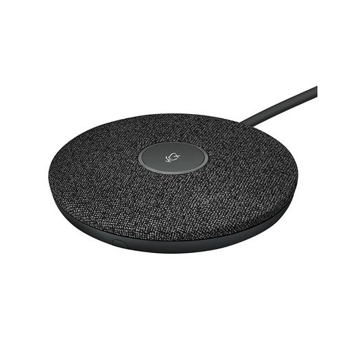 [989-000430] Micrófono Logitech Rally Mic Pod para Tap for Microsoft Teams Large Rooms, Medium Rooms; Tap for Zoom Large Rooms, Medium Rooms