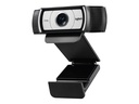 Cámara web Logitech C930e FHD con amplio campo visual y zoom digital.