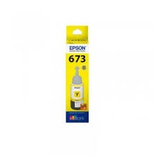 [T673420-AL] Tinta Epson amarillo (T673) de 70ml. L800 L805 L810 L850 L1800