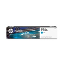 Tinta HP Cyan (974A) PageWide series 352dw / 377dw, 452dw / 477dw / 552dw / 577dw