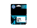 Tinta HP Negro (670)Advantage 3525, 4615, 4625, 5525