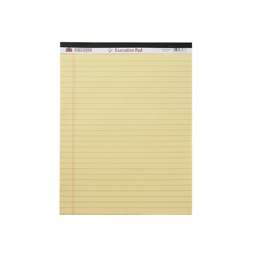 [02597] BLOCK RAYADO CARTA AMARILLO 50H.