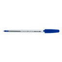 BOLIGRAFO PAPER MATE KILOMETRICO 100 AZUL, CAJA 12 U.