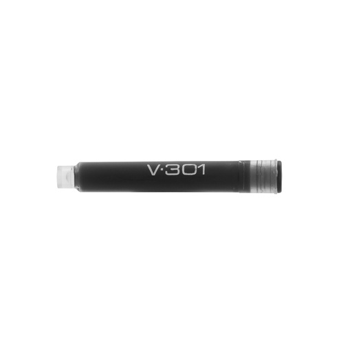 [12100-NEGRO] CARTUCHO PARA PLUMA FUENTE ZEBRA V-301 EST.