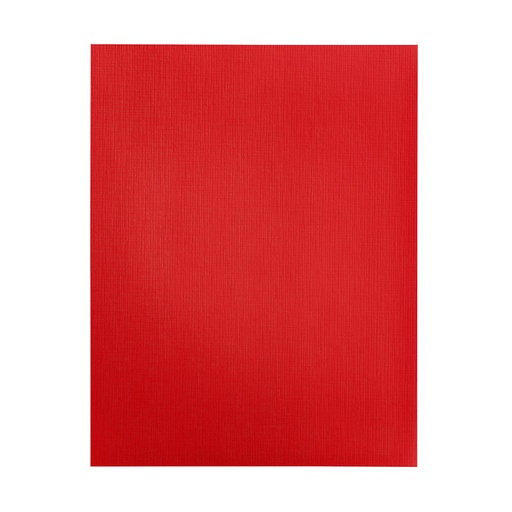 [13291-250] CARTULINA LINO FAST PX50 CARTA ROJO 250 