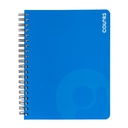 CUADERNO CON ESPIRAL RAYADO CUADROS 150H.